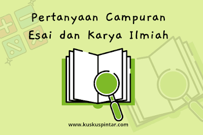 Pertanyaan tentang Karya Ilmiah