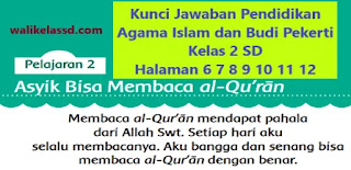 Kunci Jawaban Pendidikan Agama Islam dan Budi Pekerti Kelas 2 Halaman 6 7 8 9 10 11 12 Kunci Jawaban Pendidikan Agama Islam dan Budi Pekerti Kelas 2 Halaman 6 7 8 9 10 11 12