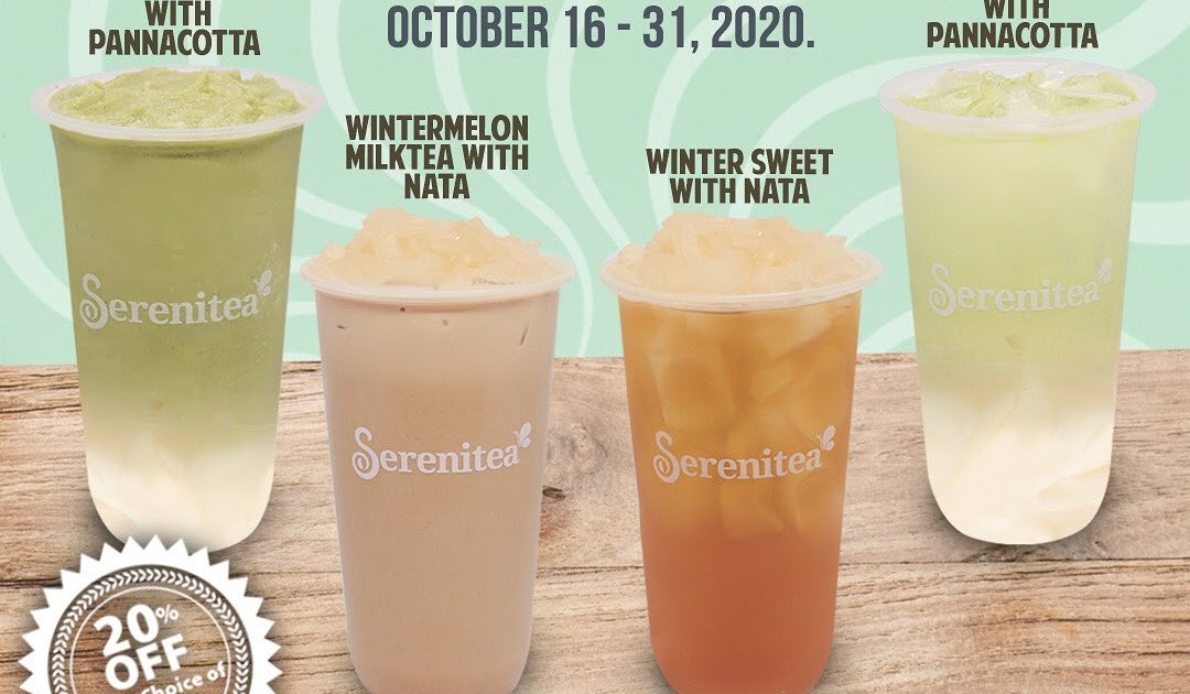 Manila Shopper Serenitea Buy1 Take1 & 20 OFF Promos Oct
