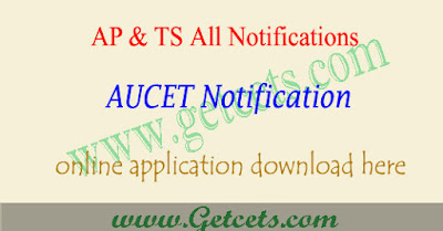 AU PG Entrance exam 2022, AUCET application form