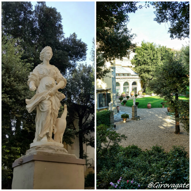 Giardino Palazzo Pandolfini Firenze