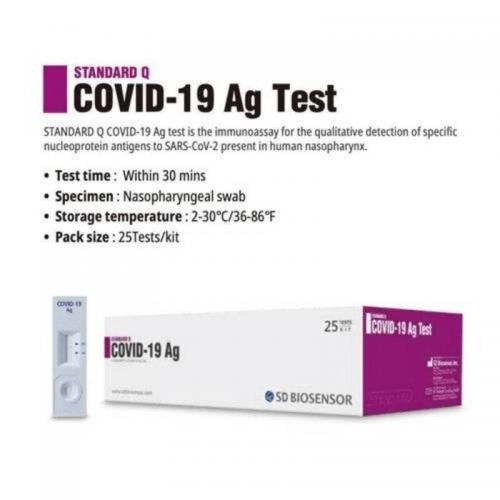 Combo 5 Kit test Standard Q của Biosensor Hàn Quốc. Chuẩn BYT cấp phép.