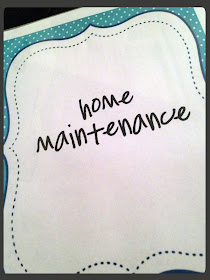 creative life designs: home management binder makeover part 4