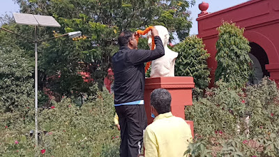 Iron Man's Patel: गया में लौह पुरुष पटेल की मनाई गई जयंती, Iron Man's birth anniversary celebrated, Commissioner, DM, SSP, AnjNewsMedia