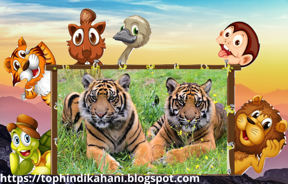 Tiger Story in Hindi For Kids Moral story