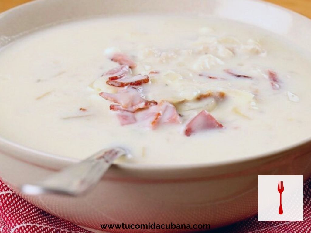 Crema de queso receta Cubana