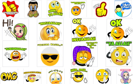 WhatsApp Stickers Gambar Emoji File png