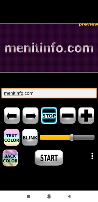 Cara Membuat Running Text Di Hp Android Menit Info