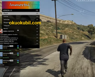 GTA5 Online 1.46 Immortal ÖLÜMSÜZ Sınırsız PARA Hile Menu Temmuz 2019