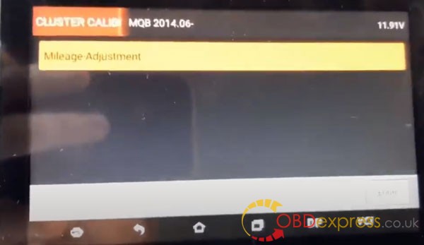 Polo 6c Mileage Corretion With Odomaster