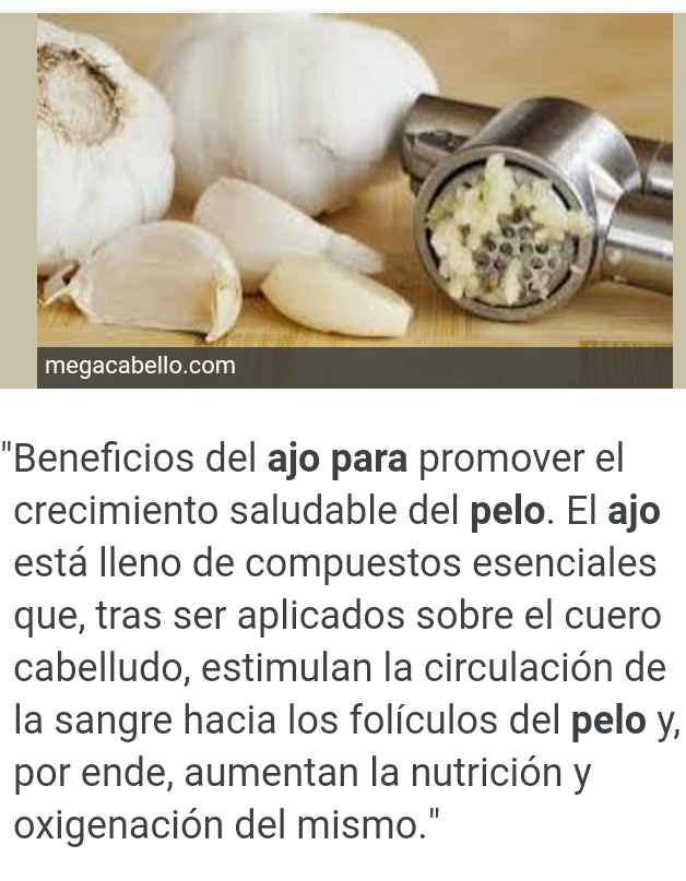 obturador autor Ambicioso beneficios del ajo para el cabello inferencia