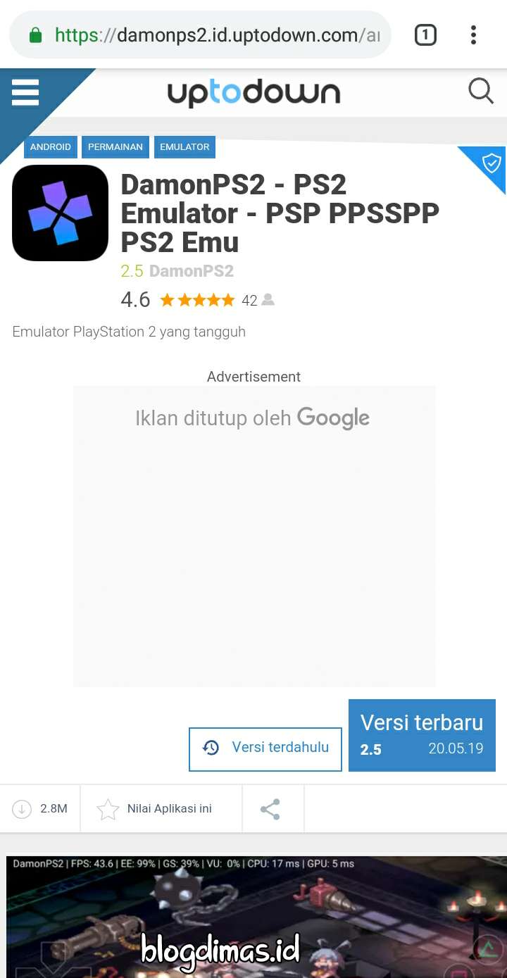 Cara Memainkan Game PS 2 Di HP Android Menggunakan Damon