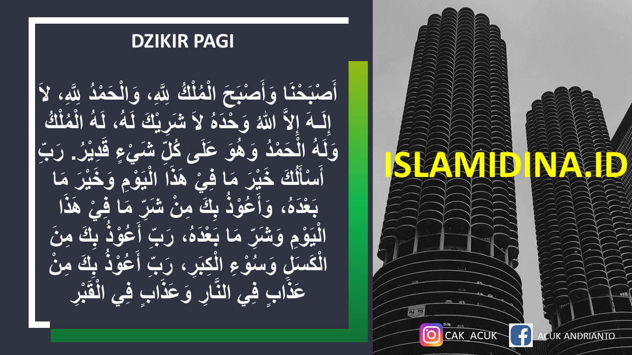 Panduan Zikir Pagi Hari Sunnah Arab Dan Latin Lengkap