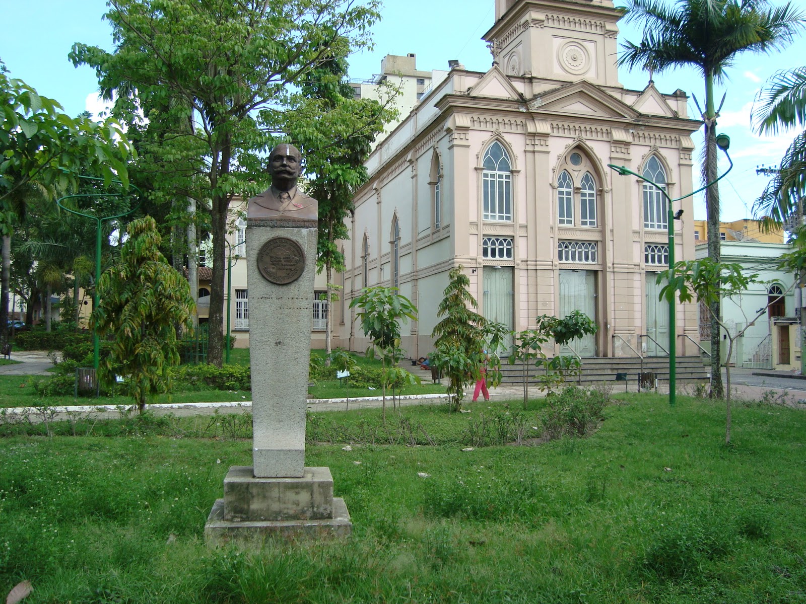 Memórias do Pará Praça Barão do Rio Branco e Igreja da Santíssima Trindade