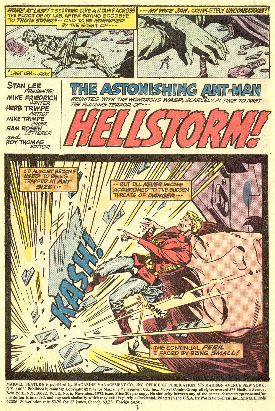 Ant-Man #1 1/100 Herb Trimpe Remastered Variant – Coliseum of Comics
