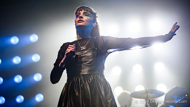 Chvrches at Rebel on July 7, 2019 Photo by John Ordean at One In Ten Words oneintenwords.com toronto indie alternative live music blog concert photography pictures photos nikon d750 camera yyz photographer