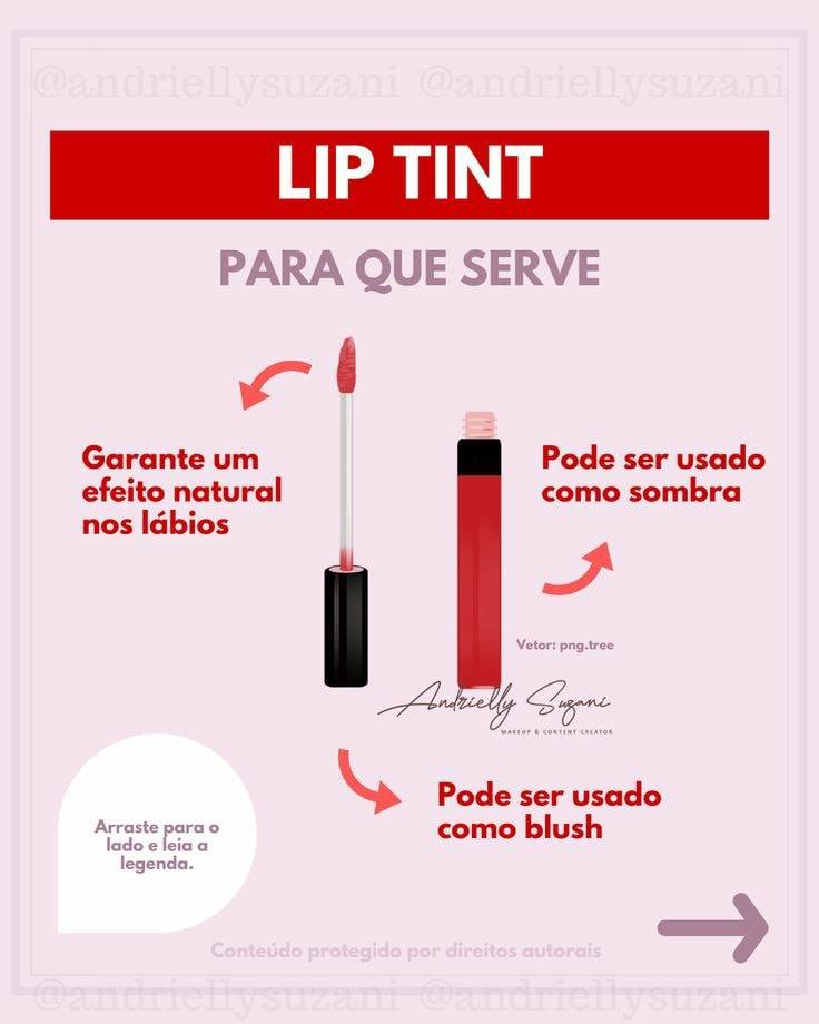 Lip tint, para que serve e como usar