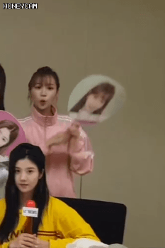 아이즈원 쌈무 김채원 얼굴 크기