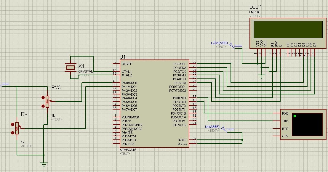 .: Membuat Simulasi ADC Mikrokontroller Pembacaan Sensor Analog