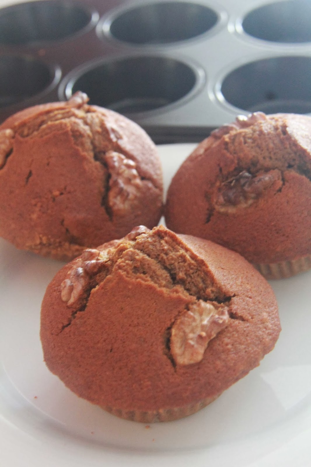 Simple Indulgence: Coffee Walnut Muffins
