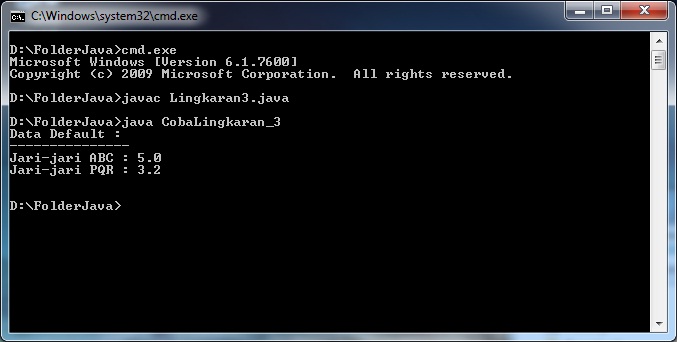 KurniadiSan's Blog: Compile dan Run JAVA dengan CMD