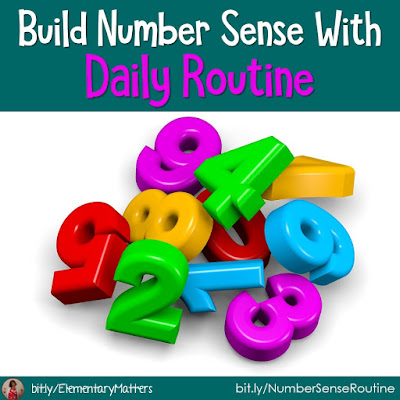Build Number Sense With Daily Routine: There are several ways to build number sense in young students, without disrupting their daily routine. Here are some ideas.