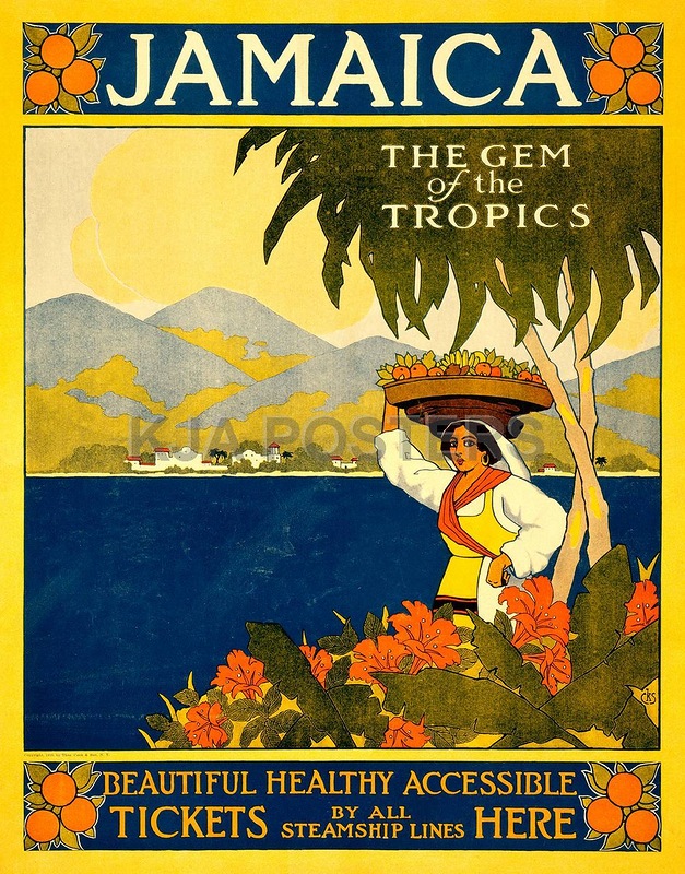 vintage tourism ads