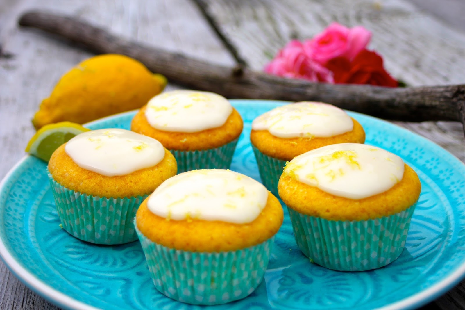 Paulas Frauchen: Sommerleichte Zitronenmuffins