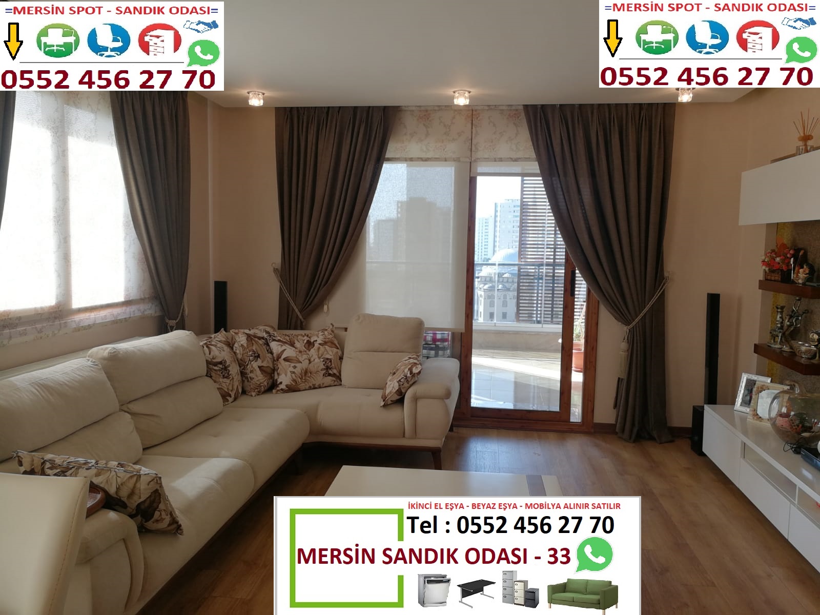 Mersin Erdemli İkinci el Mobilya Alanlar 0552 456 27 70 Mersin Erdemli