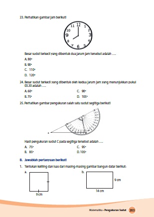 Kunci Jawaban Buku Tematik Senang Belajar Matematika Kelas 4 Kurikulum 2013 Revisi 2018 Halaman 197 198 199 200 201 202 203 204 Kunci Soal Matematika