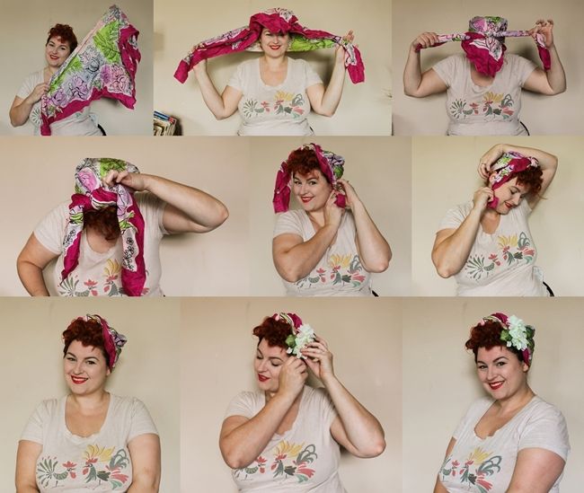 10 ways to wear a vintage hair flower / Va-Voom Vintage | Vintage Fashion,  Hair Tutorials and DIY Style