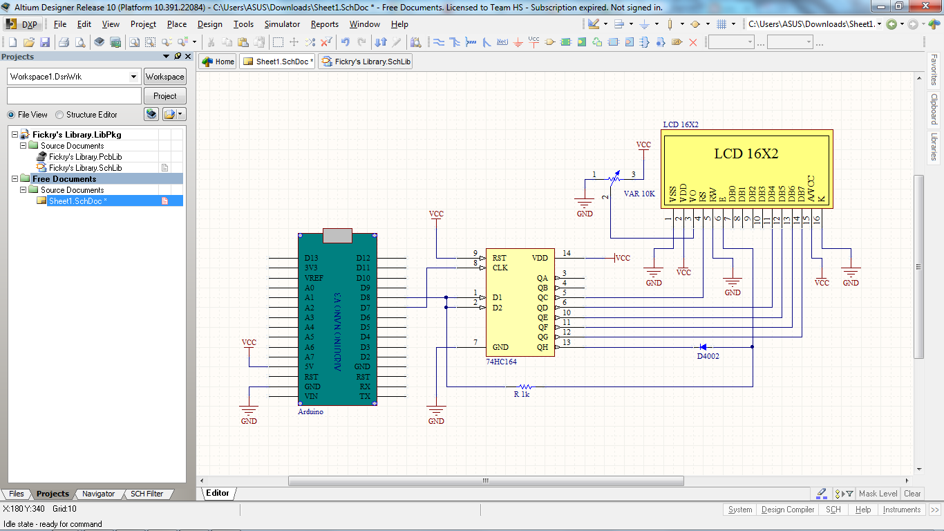 Arduino wire library read from register - acameter