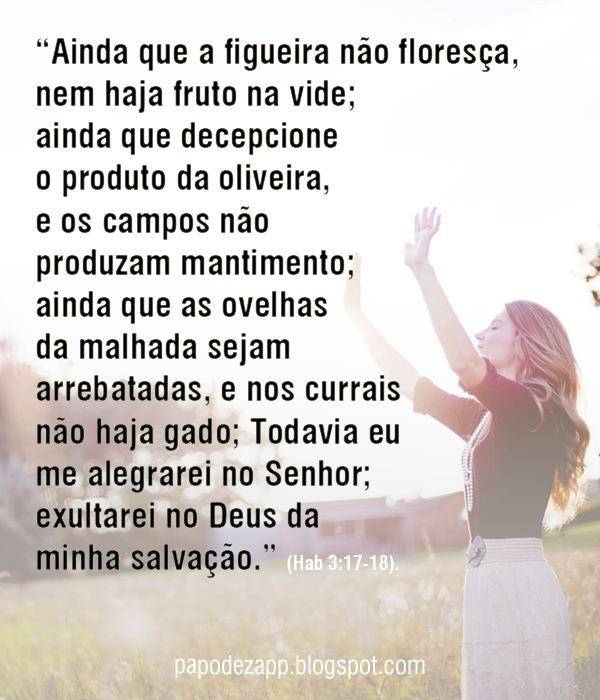 Ainda que a figueira não floresça  Frases, mensagens e imagens para