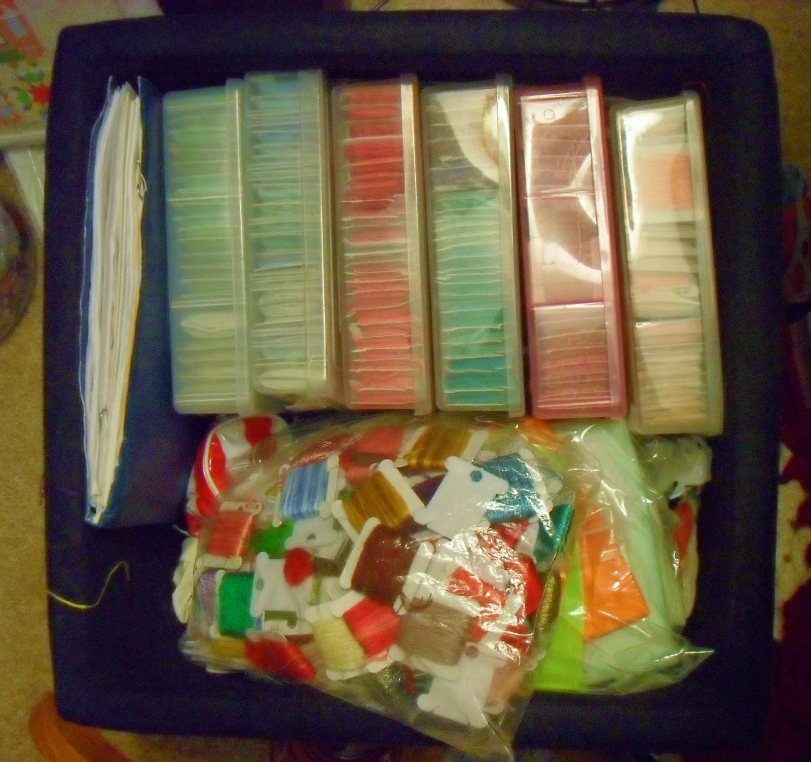 FIBERARTSY/craftsy: Show Your Stash: Threads