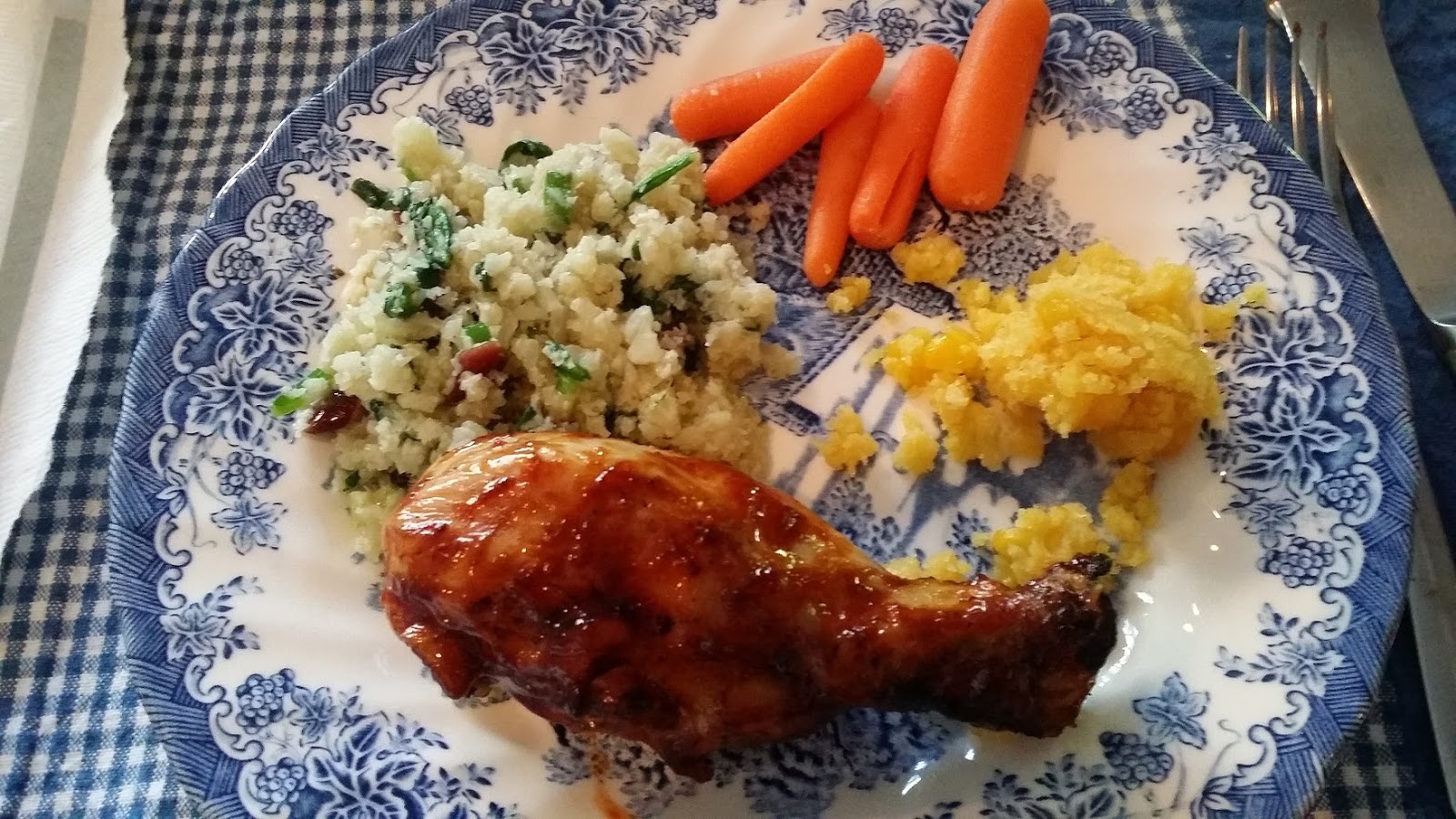 Champagne and Yoga Pants Bourbon Molasses Chicken Drumsticks
