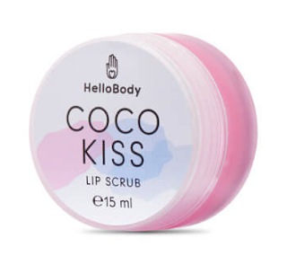 Exfoliant pour les lèvres Coco Kiss Lip Scrub Hello Body