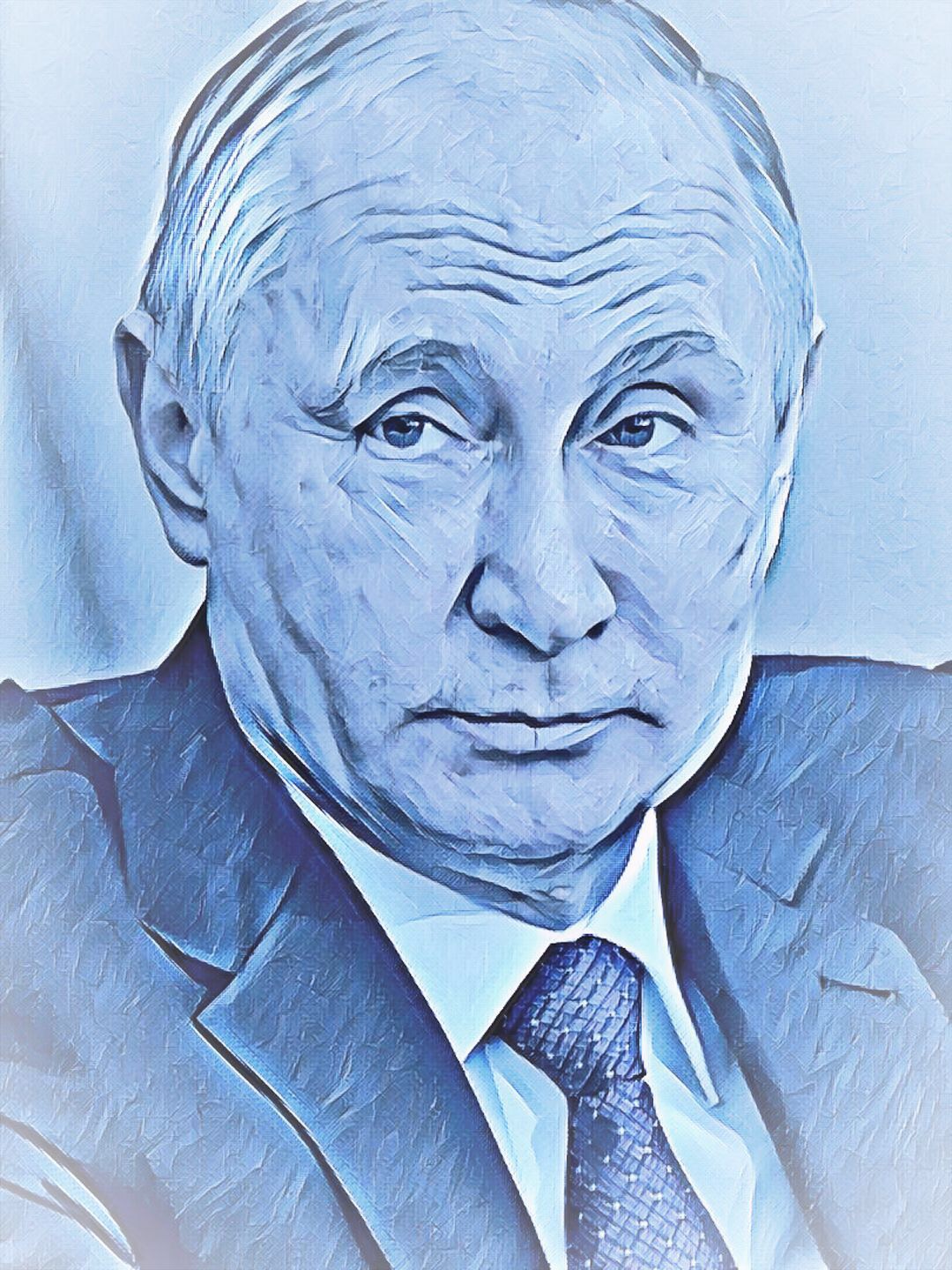 фото нарисованного путина