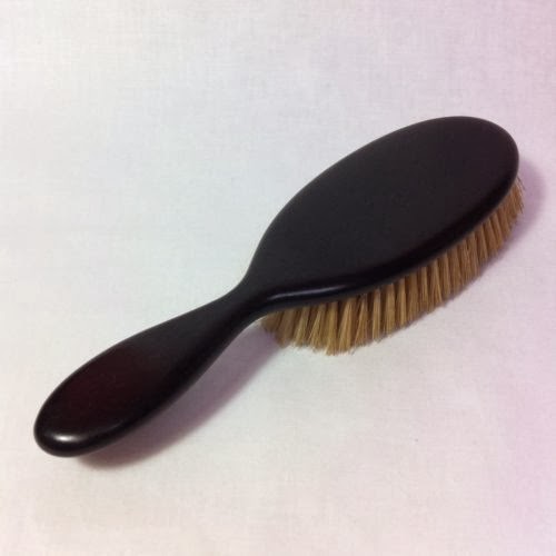 Ebony Hairbrush 35