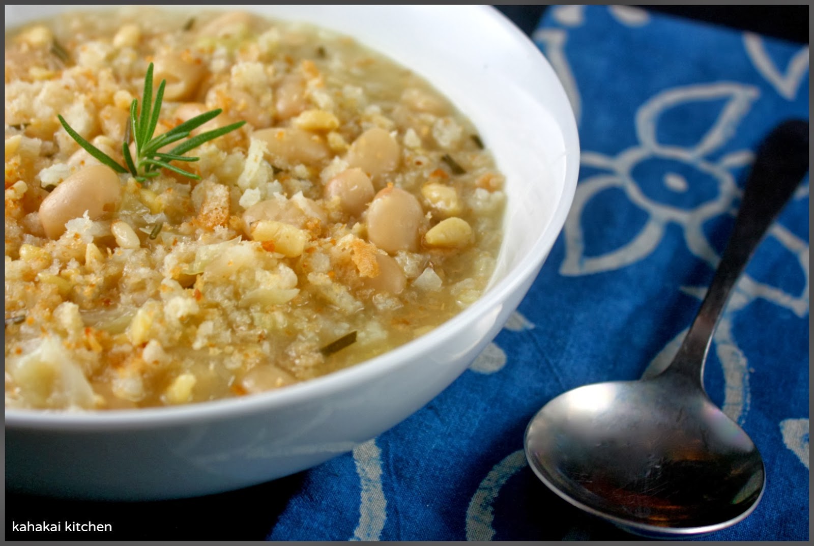 Kahakai Kitchen White Bean and Aborio Rice Soup Simple Comfort for