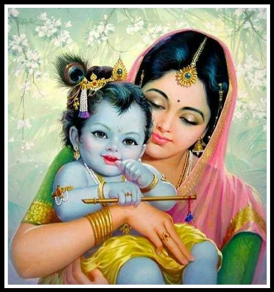 lord krishna yashoda images