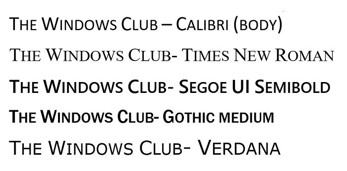 Cách thực hiện Small Caps trong Microsoft Word