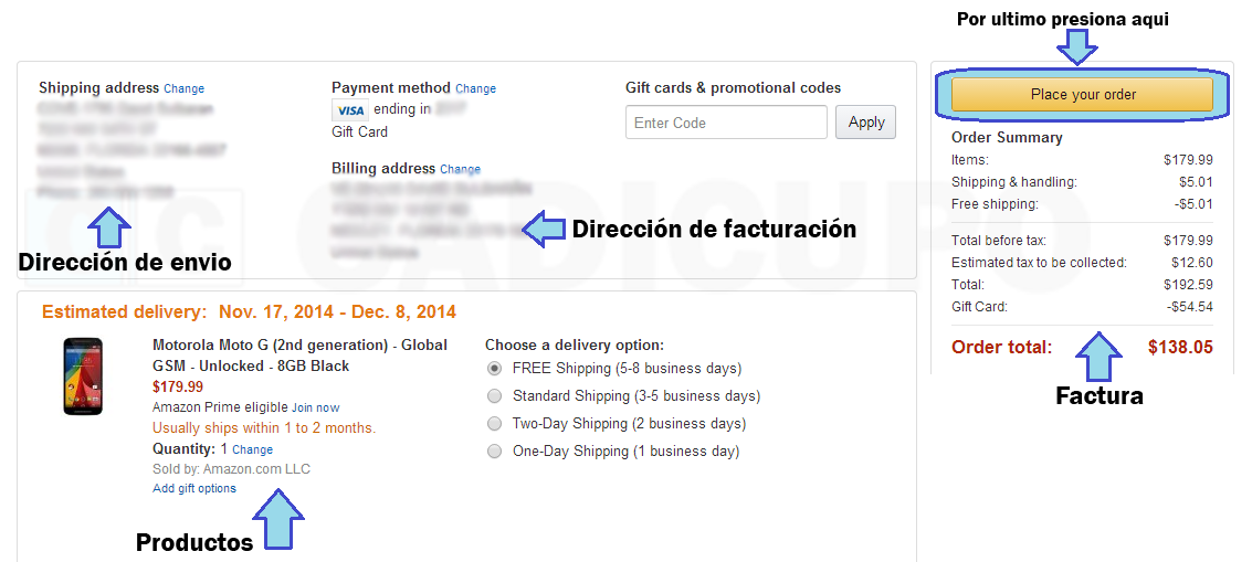 ¿Cómo hacer compras en CADICUPO
