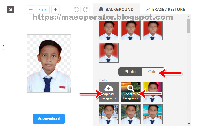 5 Cara Ganti Background Foto Online Otomatis Instan Riset