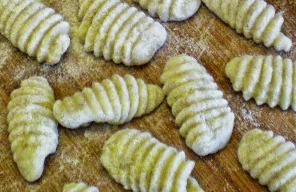 gnocchi di farina alla menta