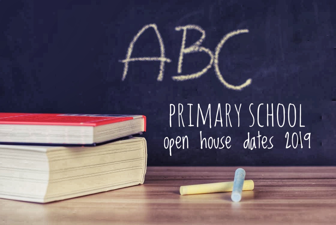 Primary School Open House Dates 2019 Singapore