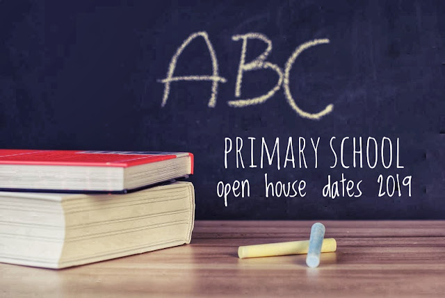 Primary School Open House Dates 2019 Singapore
