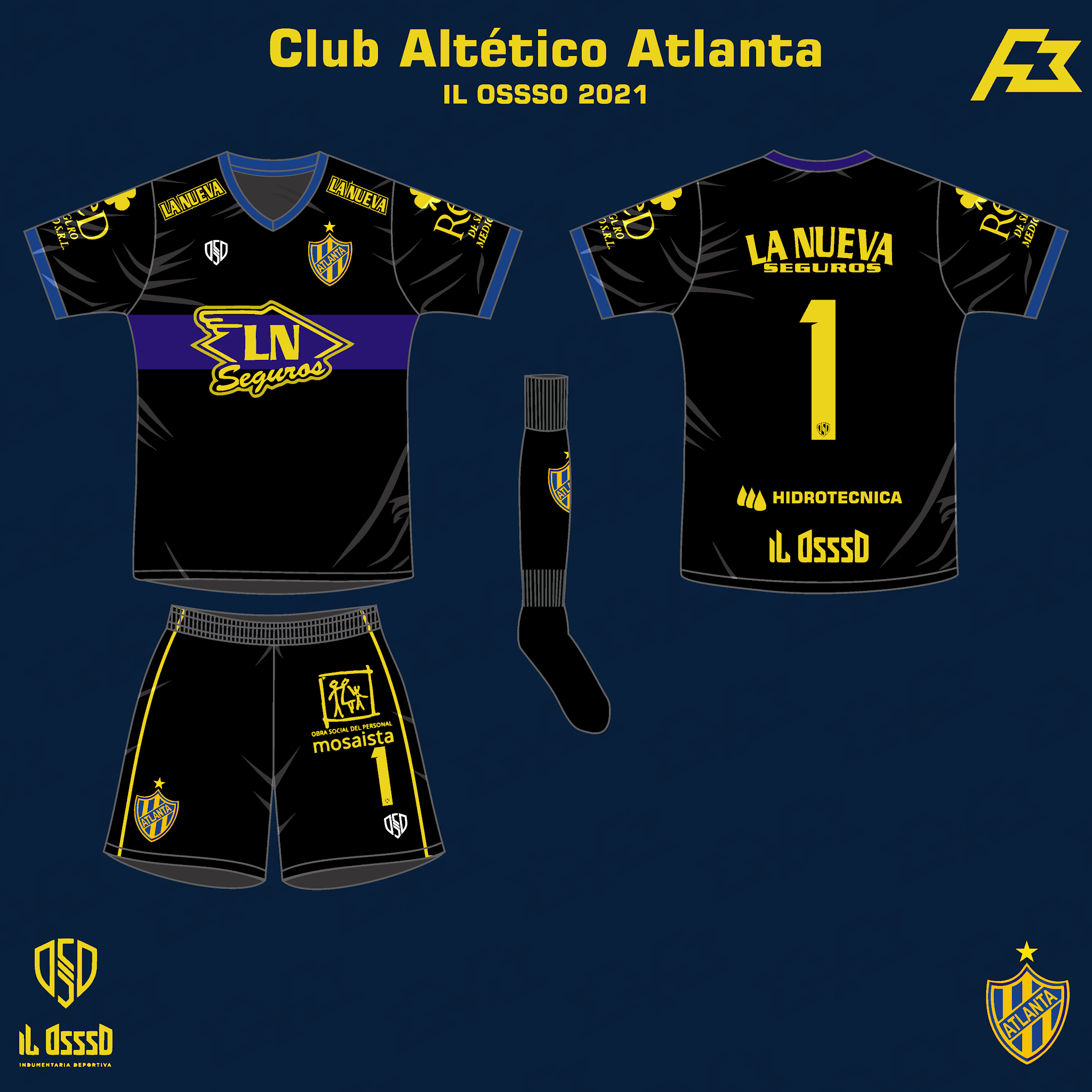 Ascensokits: Club Atlético Atlanta il Ossso 2021