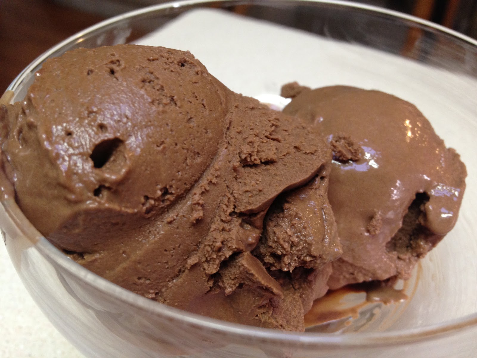 For the love of nutritiousness: Dutch Chocolate Frozen Yogurt