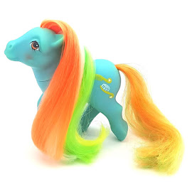 My Little Pony Twisty Tail Year Six Brush n' Grow Ponies G1 Pony