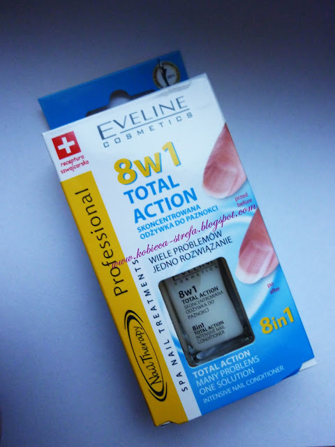 Eveline Cosmetics - skoncentrowana odżywka do paznokci 8w1